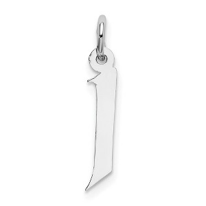 Black Bow Jewelry Sterling Silver Karlie Collection Artisan Block Initial Charm Letter J - 1 of 4