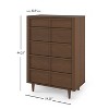 Child Craft Surrey Hill 5 Drawer Chest for Nursery or Bedroom, Anti-Tip Kit Included to Prevent Tipping, Non-Toxic, Baby Safe Finish - 3 of 4