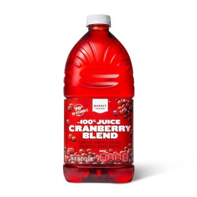 Cranberry Blend 100% Juice - 64 fl oz Bottle - Market Pantry™