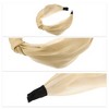 Unique Bargains Women's Fashion Non-Slip Knotted Silky Headband 1 Pc - 4 of 4