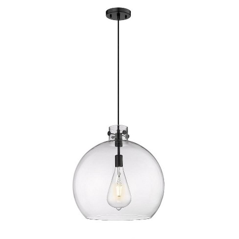 Innovations Lighting Newton Sphere 1 - Light Pendant In Matte Black ...