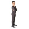 Everyday Kids Thermal Underwear Set – Long Johns Base Layer Top & Bottom, Microfleece, Moisture-Wicking, Cold Weather Wear, Black - 3 of 4