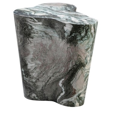 TOV Furniture Slab Concrete Indoor / Outdoor Side Table