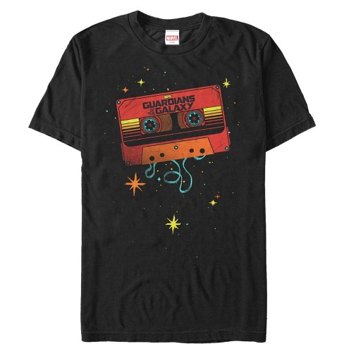 Vurdering Doven Anmeldelse Men's Marvel Guardians Of The Galaxy Awesome Mix Tape T-shirt : Target