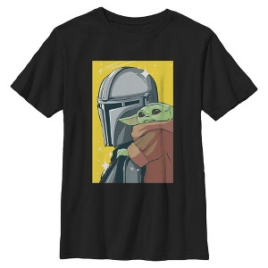Boys Star Wars: The Mandalorian and Grogu Retro Animated The Child