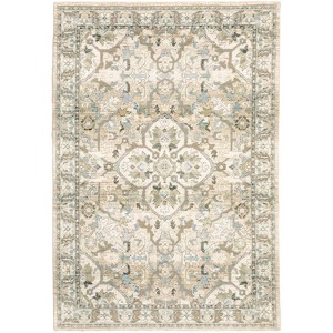 Oriental Weavers Andorra 9818G Beige/ Ivory Indoor Area Rug - 3'3" x 5'2" - 1 of 4