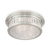 Livex Lighting Berwick 2 - Light Flush Mount in  Brushed Nickel - 3 of 4