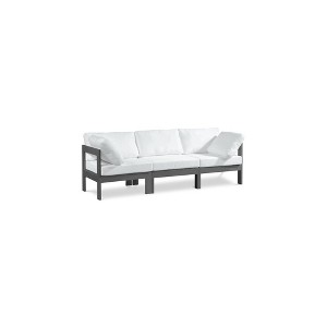 Meridian Furniture,Nizuc Water Resistant Fabric Outdoor Patio Modular Sofa - 1 of 4