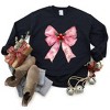 Simply Sage Market Women's Graphic Sweatshirt Coquette Holly - 3 of 4