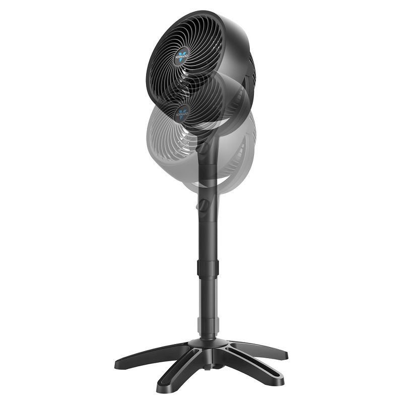 Vornado 683 Pedestal Whole Room Air Circulator Fan Black, 5 of 7