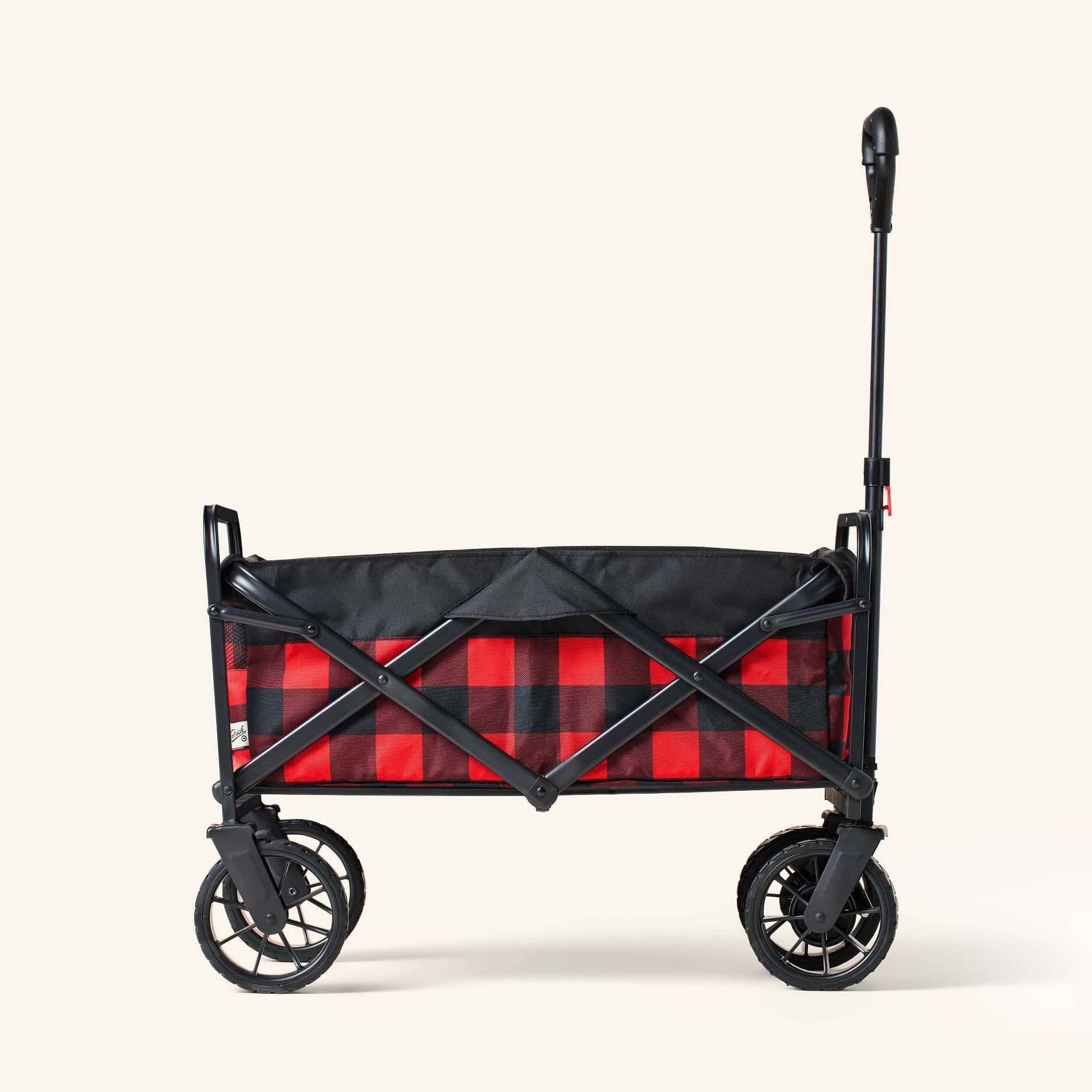 Buffalo Check Collapsible Wagon Red/Black - Woolrich x Target