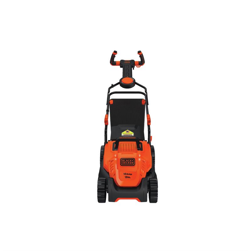 Black & Decker BEMW472ES 120V 10 Amp Brushed 15 in. Corded Lawn Mower with Pivot Control Handle, 2 of 16