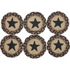 Colonial Star Jute Coaster Set of 6 - 2 of 3