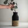Black Rope & Seagrass Vase - Foreside Home & Garden - 4 of 4
