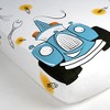 JumpOff Jo - 100% Cotton Fitted Crib Sheet, Super Soft, for Standard Crib Mattresses and Toddler Beds - 3 of 4