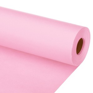 Unique Bargains Smooth Painting Gift Flower Wrapping Art Easel Kraft Paper Roll - 1 of 4