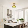 Parrot Uncle 7.5" Modern Brass Ceiling Light 1-Light - 4 of 4
