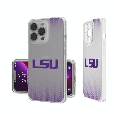 Keyscaper NCAA Linen Clear Cell Phone Case for iPhone 15 Pro Max