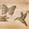 tag Hummingbird Stamped Metal Ornmnt - 2 of 2