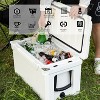 MaseiKar 25/30/35/40 Quart Rotomolded Cooler - 100+ Hrs Ice Retention, UV Resistant, 310LB Capacity, Leakproof for Camping, Beach, Tailgating - 2 of 4