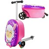 Kiddietotes Kids' Hardside Carry On Suitcase Scooter - image 2 of 4