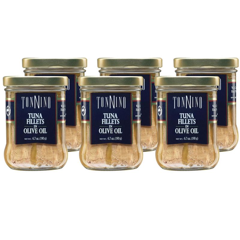 Tonnino Tuna Fillets in Olive Oil - Case of 6/6.7 oz, 1 of 8