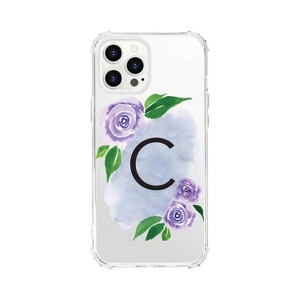 OTM Essentials Apple iPhone 15 Pro Max Monogram Clear Tough Edge Floral Case - 1 of 4