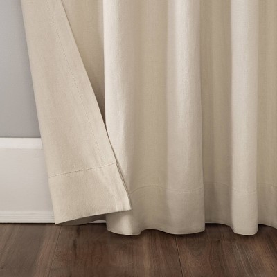 Scott Living Scott Living Renato Linen Blend Semi-Sheer Back Tab Curtain Panel