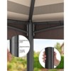 10x10 FT Outdoor Gazebo Tent with Mosquito Netting – Quick Setup Canopy Shelter with 110 sq.ft. Shade and Storage Bag - 4 of 4