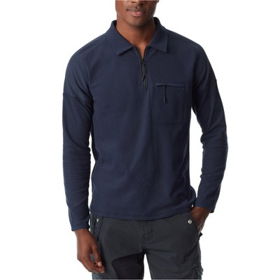 BASS OUTDOOR Mens Pique Polo Shirt