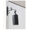 10" x 12" Steel All Purpose Traditional Style Bracket Black - ACHLA Designs: Includes Hanging Hardware, Scrollwork Design - 4 of 4