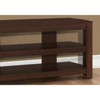 FONTOI TV Stand for TV up to 42" with Storage Shelves, Entertainment Center for Living Room, Cherry, 15.5"*19.75"*42" - 4 of 4