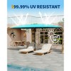 13FT Outdoor Umbrellas for Patio, Double-Sided Rectangular Patio Umbrella with Fade Resistant Canopy for Deck Pool Garden Backyard - 2 of 4