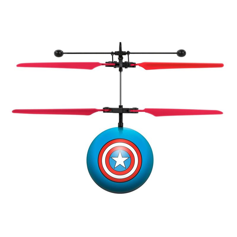 World Tech Toys Marvel Avengers Captain America IR UFO Ball Helicopter, 3 of 5