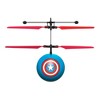 World Tech Toys Marvel Avengers Captain America IR UFO Ball Helicopter - image 3 of 4
