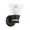 Artcraft Lighting Kanata 1 - Light Sconce in  Black/Brushed Brass - 2 of 4