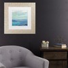 Trademark Fine Art - Silvia Vassileva Sunset Beach Ii No Orange Matted Framed Art - 2 of 4