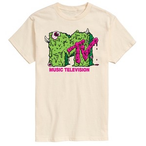 Men's - MTV - Slime Logo Short Sleeve Graphic T-Shirt - 1 of 3