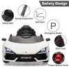 Orange 12V Ride On Car for Kids, Electric Vehicle, Car Toy for Boys & Girls, with Bluetooth, USB, Music, Remote Control, Headlight - 3 of 4
