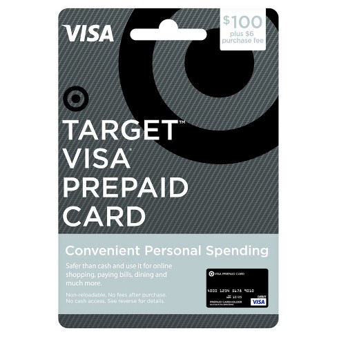 Visa Prepaid Card - $100 + $6 Fee