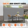 VEVOR Retractable Side Awning, 63''x 118'' Aluminum Outdoor Privacy Screen, 280g Polyester Water-proof Retractable Patio Screen, Gray - 3 of 4
