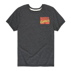 Boys' - Marvel - Iron Man Sketch Short Sleeve Graphic T-Shirt - 1 of 4