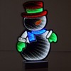 The Lakeside Collection LED Infinity Mirror Holiday Silhouettes - 2 of 3