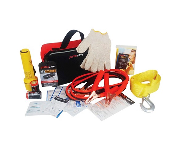 Justin Case Auto Safety & First Aid Kit- Commuter