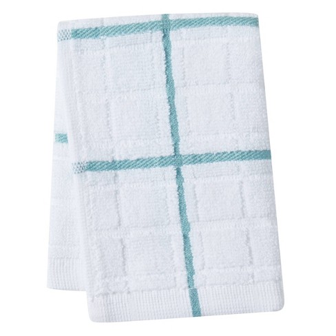 Kitchenaid 4pk Cotton Albany Kitchen Towels Blue : Target