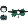 INSPIRE CHIC Women's Satin with Blue Rhinestone Bow Tie 1 Pc - 3 of 4