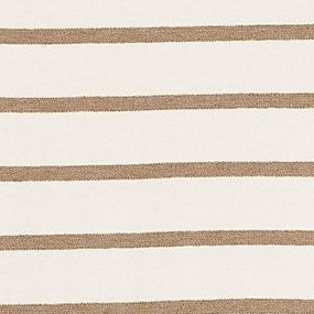 ivory/pecan wide stripe