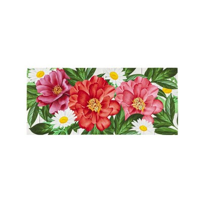 Evergreen Blooming Sassafras Indoor Outdoor Switch Doormat 1'10"x10" Multicolored
