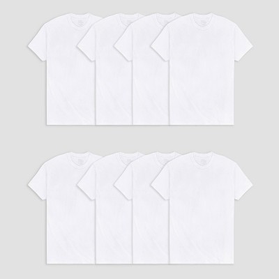 Fruit Of The Loom Select Men's Comfort Supreme Cooling Blend Crewneck T- shirt 4pk - White : Target