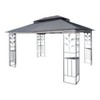 Maliang 13x10 ft Outdoor Patio Gazebo Canopy Tent With Ventilated Double Roof And Detachable Mosquito net for Lawn, Garden, Backyard - 2 of 4